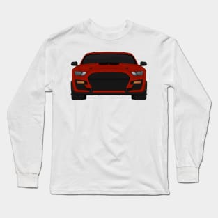 Shelby GT500 2020 Rapid-Red Long Sleeve T-Shirt